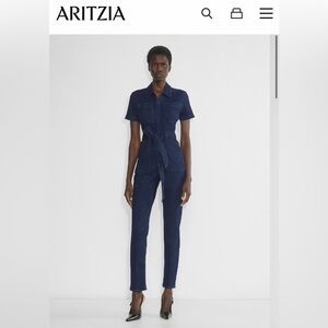 Aritzia Denim Jumpsuit